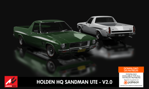 Holden Hq Sandman Ute Patreon Download Assetto Corsa Mods Database